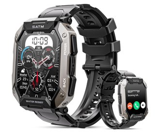 Smartwatch Uomo BAMBOOINN Nero