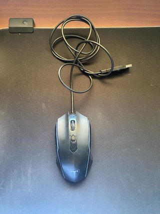 Ratón Gaming Negro USB