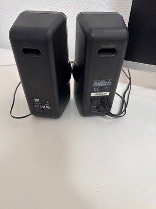 Altavoces Woxter negros