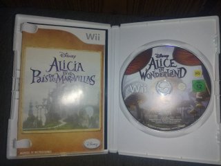 Juego Nintendo Wii "AliciaEnElPaísDeLasMaravillas"