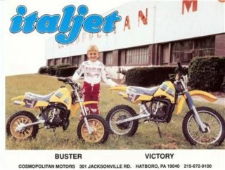 Moto infantil Italjet Buster.