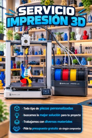 Servicio de impresión 3d