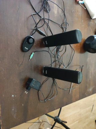 Altavoces Hercules Slim 2.1 Negro