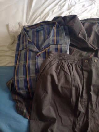 2 Pigiami Perofil Uomo Taglia 52