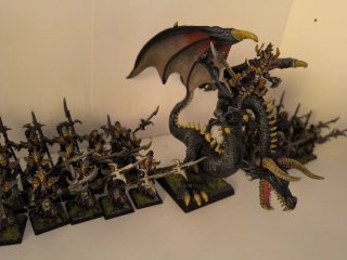 Malekith y Guardia Negra Elfos Oscuros