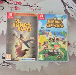Pack It Takes Two e Animal Crossing per Switch