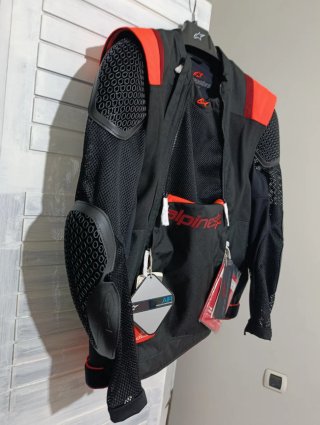 Chaqueta Alpinestars Talla XL Negra/Naranja