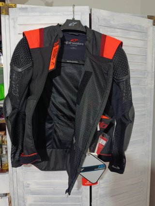 Chaqueta Alpinestars Talla XL Negra/Naranja