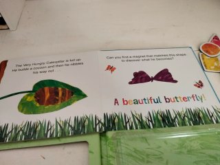 The Very Hungry Caterpillar's Magnet Book