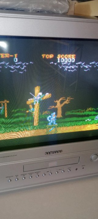 TV CRT Samsung con DVD Integrado