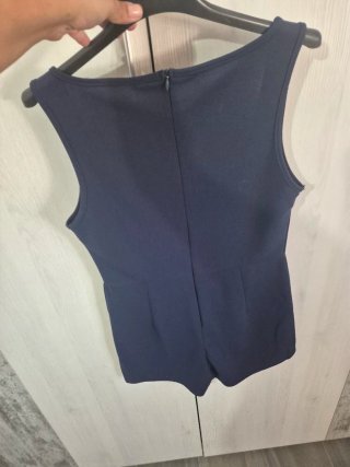 Mono azul botones dorados Talla M