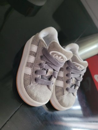 Zapatillas Adidas Campus Niño Gris