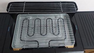 Barbacoa Eléctrica Cecotec Negra, 2400W