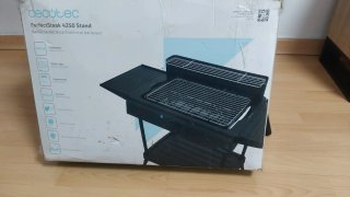 Barbacoa Eléctrica Cecotec Negra, 2400W