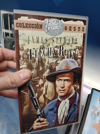 8 vhs, Películas de JAMES STEWART + foto del actor enmarcada