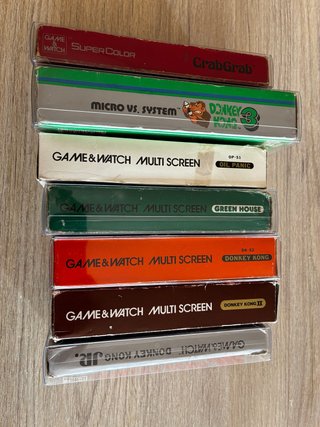 Lote de consolas Nintendo Game & Watch
