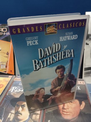 7 vhs, Peliculas de Gregory Peck + foto del actor enmarcada