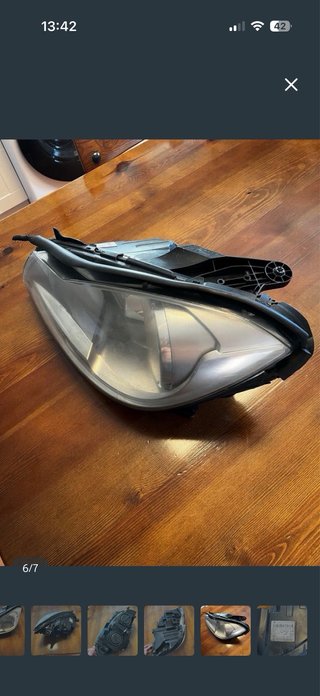 Faro delantero izquierdo mercedes clase c 220 w204