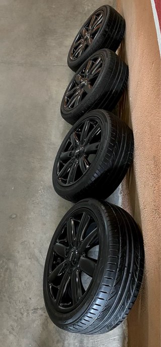 Llantas Mini Cooper S Negras R50/R53/R56