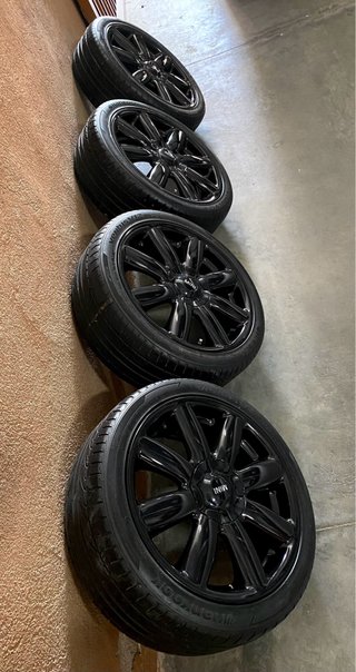 Llantas Mini Cooper S Negras R50/R53/R56