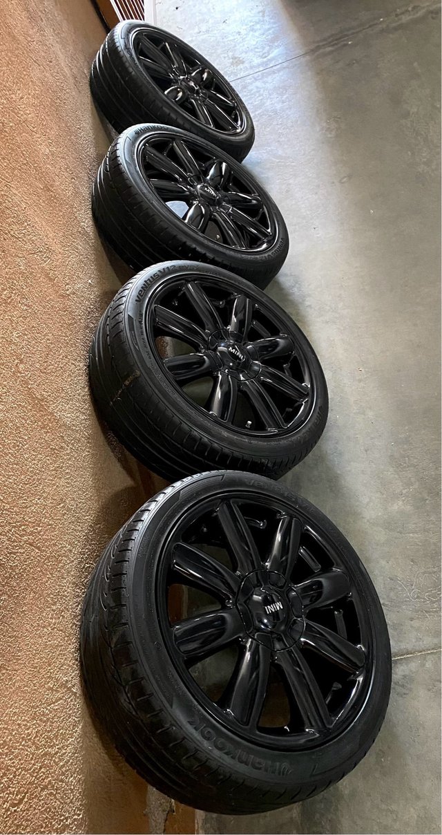Llantas Mini Cooper S Negras R50/R53/R56