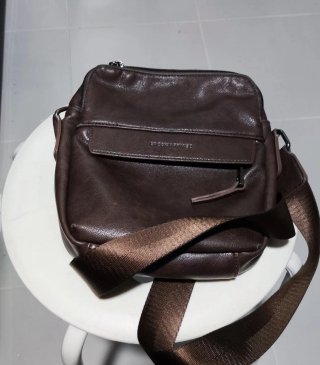 Bolso de caballero Paco Martínez marrón