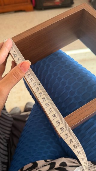 Estantería de pared de madera