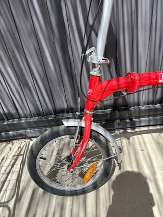 Bicicleta Plegable 16 Teen Roja