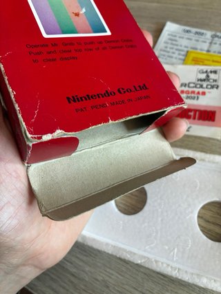 Nintendo Game & Watch Crab Grab