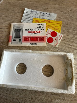 Nintendo Game & Watch Crab Grab