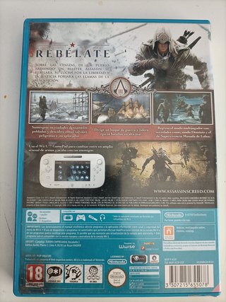 Juego Wii U Assassin's Creed III