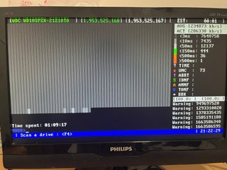 Disco Duro WD 1TB - Con Fallos