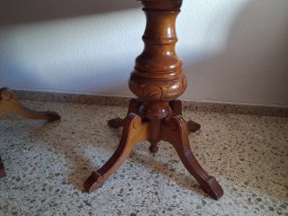 Mesa extensible madera maciza