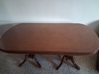 Mesa extensible madera maciza