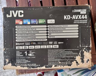 Radio CD Divx JVC KD-AVX44 con Mando