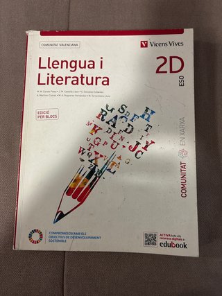Llengua i Literatura, 2D ESO, Comunitat Valenci...