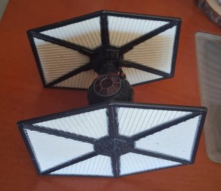 Figuras Star Wars: TIE Fighter y X-Wing
