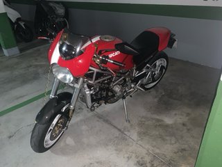 Ducati Monster S4R 996 2003 Roja/Blanca
