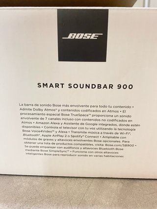 Bose Smart Soundbar 900 Blanca + Caja