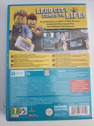 Juego Wii U Lego City Undercover