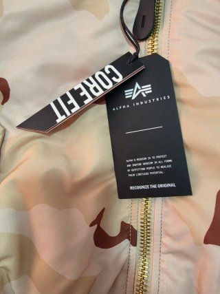 Chaqueta Alpha Industries Camuflaje Desierto