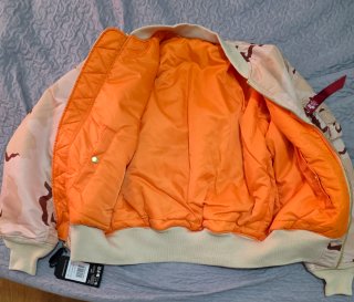 Chaqueta Alpha Industries Camuflaje Desierto