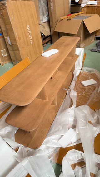 Sklum Estantería en madera de mango Miller