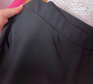 Pantalones de traje efecto malla negros