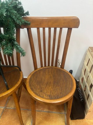 Pack 4 Sillas Vintage Madera