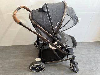Carrito de bebé silla y capazo