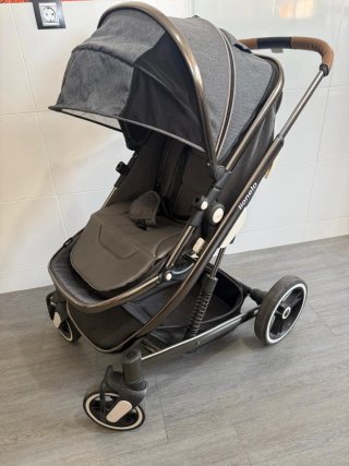 Carrito de bebé silla y capazo