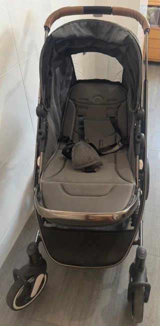 Carrito de bebé silla y capazo