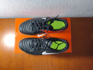 Nike TIEMPO RIO III IC Negro Naranja