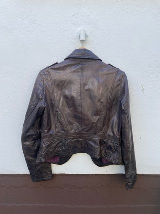Chaqueta Piel Purificación García Talla M